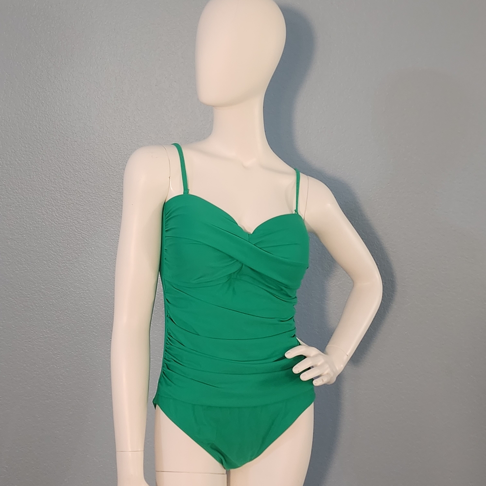 RELLECIGA Emerald Green One Piece Swimsuit